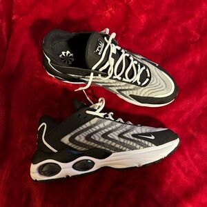 Nike air max TW, size 10 1/2, Black white & grey